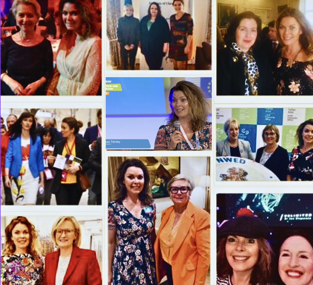 Vanessa Wainwright with global leaders
